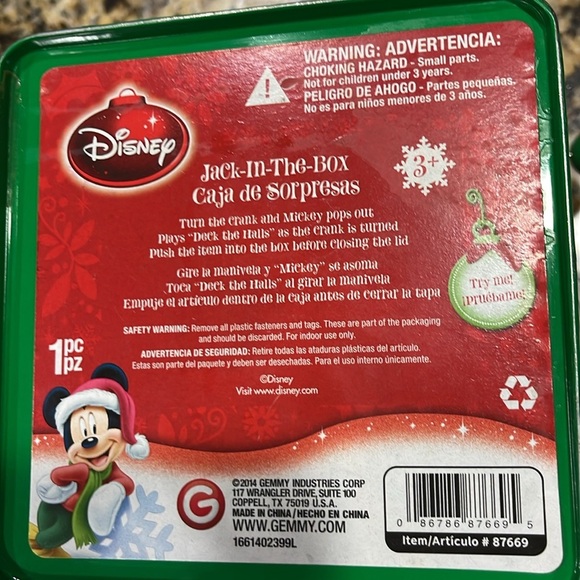 Gentle used Disney musical jacket-in-the-box - Picture 6 of 8